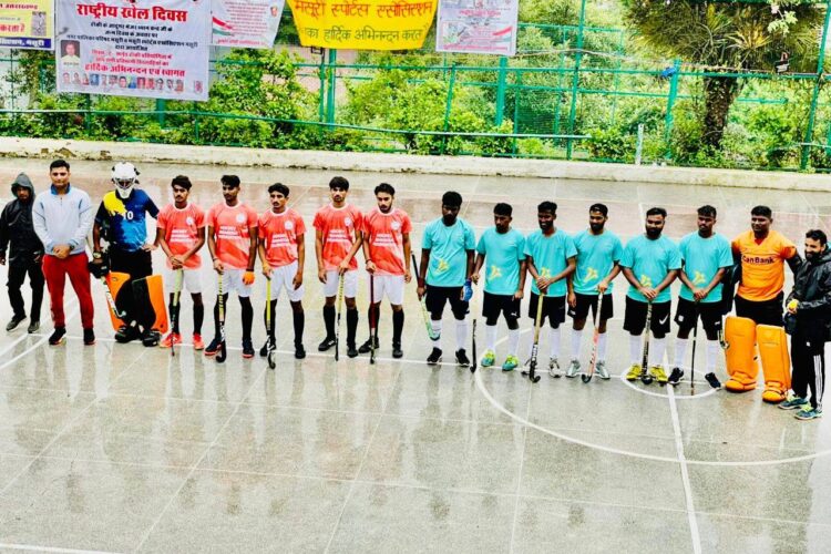 Six-a-side hockey competition teams